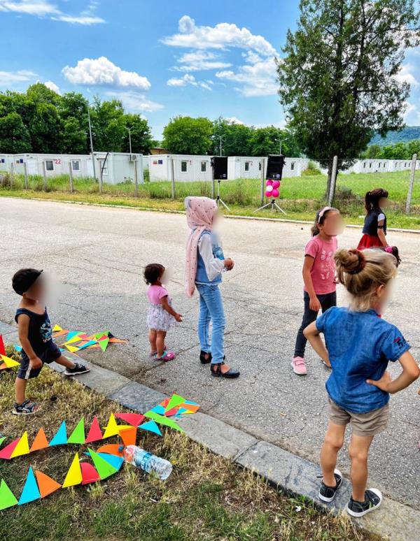 There are 276 are children at the Harmanli refugee reception center – 81 of whom are unaccompanied minors. June 20, 2023. | Photo: Sou-Jie van Brunnersum/InfoMigrants