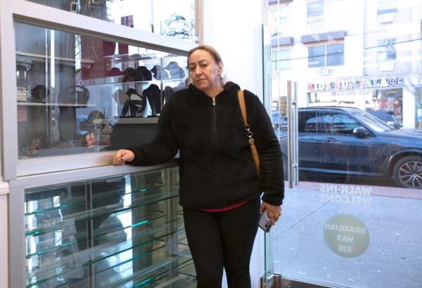 Fany Ortiz standing in store