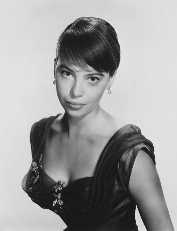 Actress Leslie Caron.
