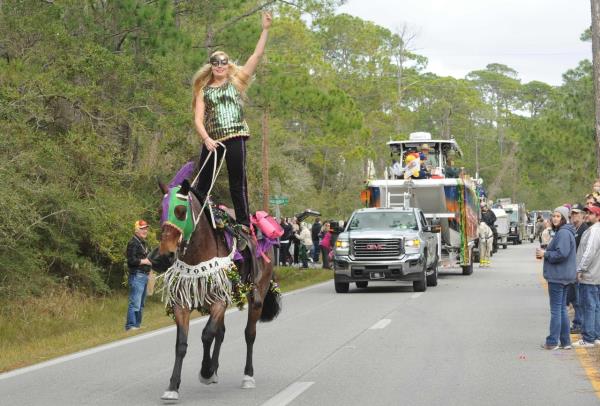 The 2020 People's Parade on Dauphin Island took place on Feb. 1, 2020.