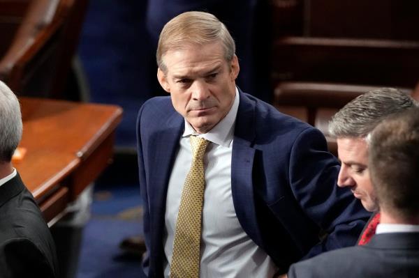 Jim Jordan after losing a floor vote to be House speaker.