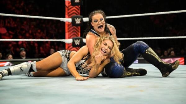 Shayna Baszler and Natalya lock horns on WWE Raw in January 2024
