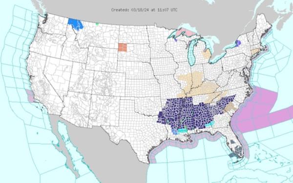 Freeze warnings