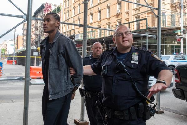 Porter Jr. was seen being walked in for his arraignment back in September.
